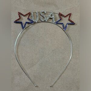 Celebrate 4th of July with the USA Metalic Tiara